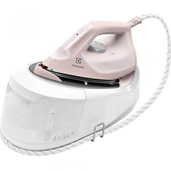 Plancha de Vapor Electrolux E6ST1-4PP con Caldera, Potencia 2400 W y Golpe de Vapor 300 g, Color Rosa