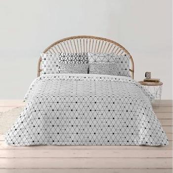 Funda Nórdica Reversible Multicolor 100% algodón 260 x 240 cm para cama de 180 con botones y calidad premium