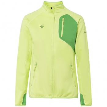 Izas Kanjut Chaqueta Forro Polar, Hombre, Verde Flúor / Verde, M