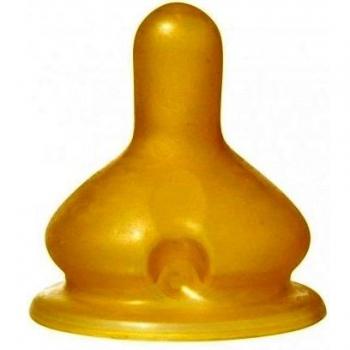 Tigex Air Control - Pack de dos tetinas látex cuello ancho, +6m
