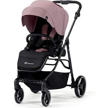 Kinderkraft Silla de Paseo VESTO, Carrito, Suspensión, Impermeable con UPF 50+, Rosa