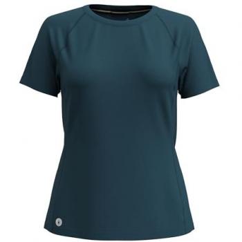 Smartwool Women's Ultralight Merino Sport Short Sleeve T-Shirt - Twilight Blue, Size S