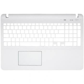 Carcasa Superior con Teclado para Sony Vaio SVF152 SVF152C29M Serie, Color Blanco, Configuración de Tecla Intro Pequeña