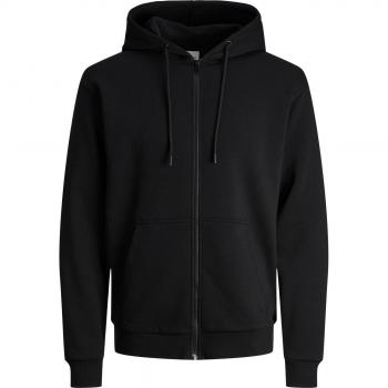 Jack & Jones Jjebradley Full Zip Hoodie Black XS