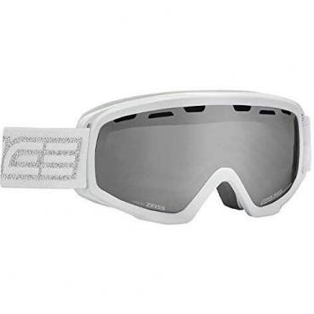 Salice 709DARWFV, Máscara de esquí Jr Unisex Niño, Blanco-Plata, Única