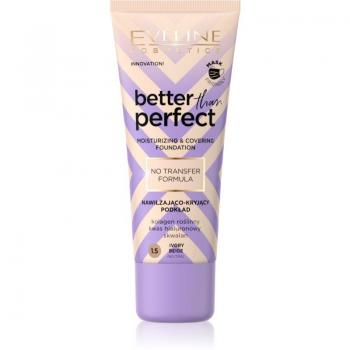 Eveline Cosmetics Better than Perfect High Cover Foundation with Moisturising Effect Shade 1.5 Ivory Beige Neutral 30 ml