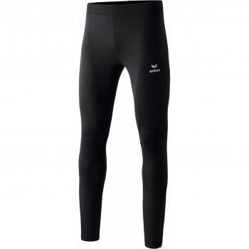 erima Laufhose Basic lang - Pantalones de running para hombre, color negro, talla S