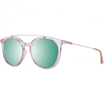 SKECHERS EYEWEAR SE6107 Gafas de Sol Unisex Adulto Polarizadas Color Oro/Verde 51