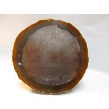 natural mente - Ágata, Ágata Extremo, 0,31 kg, aprox. 10 cm, mineral, cristal, piedra, Ágata curativas Geode, nº 1271