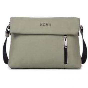 Bandolera Antirrobo Pequeña KCB Strong | Diseño Compacto y Resistente | Seguro | Ideal para Uso Diario | Asas Ajustables | 100% Vegano | Color Verde
