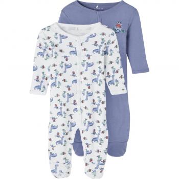 Valerian Cat Long Sleeve Baby Bodysuit 2-Pack