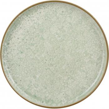 Vajilla Cerámica La Mediterránea 12 Platos para 4 Personas - Incluye 4 Platos Llanos Grandes (27 cm), 4 Platos para Postre (20 cm) y 4 Platos Hondos (18