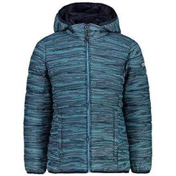 CMP Chaqueta para niña con capucha y cremallera 39Z0175 B.Blue-Curacao-B.Gesso 176