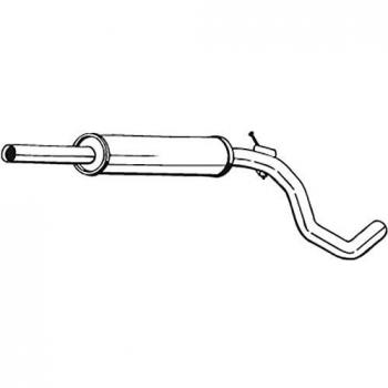 Bosal 233-603 Middle Silencer