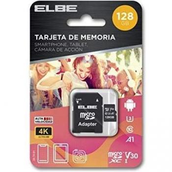 ELBE - Tarjeta de Memoria Micro SD de 128 GB