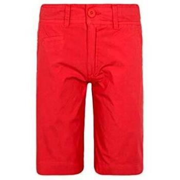 Pepe Jeans- Bermuda PB800476 Adam- 240 Francois Red- PANTALÓN Corto NIÑO