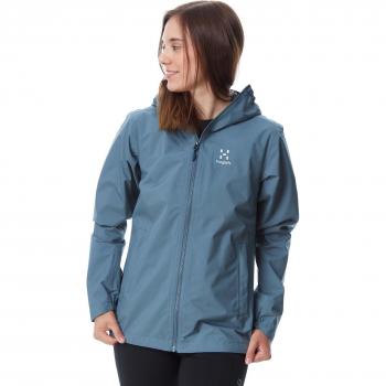 Chaqueta de mujer Haglöfs Korp Proof en color azul marino