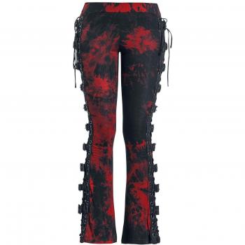 Rock Rebel by EMP Built For Comfort Leggins Negro/Rojo XL