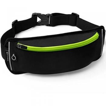 MYCARBON Riñonera Running Hombre/Mujer Riñonera Deportiva Impermeable para Correr Cinturón Elástico Transpirable para 6,5 Pulgadas de Móviles por iPhone X/XR/XS/8Plus, Huawei, Xiaomi etc.
