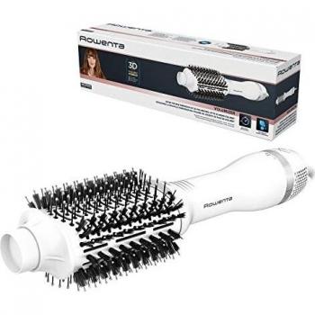 Rowenta Volumizer - Cepillo secador y moldeador de aire con diseño ovalado en color blanco