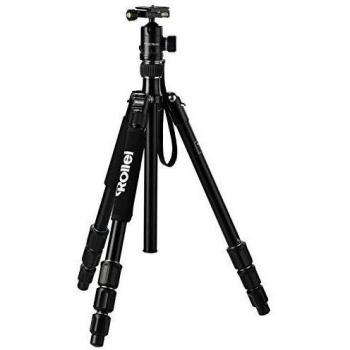 Rollei C50i - Trípode con cabezal esférico, capacidad de carga máx.: 8 kg, altura: 155 cm