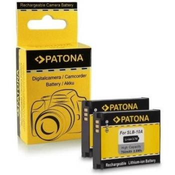 2x Bateria SLB-10A para Samsung Digimax ES55 | ES60 | EX2F | IT100 | L100 | L...