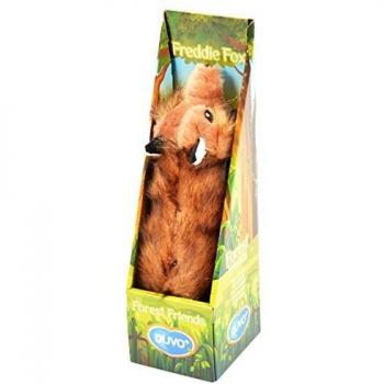 DUVO 7571440 Juguete Perro Forest Friends Freddie Fox, Mediano, 29 x 9 cm