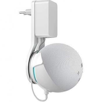 SOKUSIN Soporte para Dot 4.ª generación- gestión de Cables incorporada sin Tornillos, Sin Cables o Tornillos Desordenados, Estuche Compacto en cocinas, baño y Dormitorio