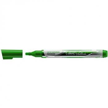 Marcador velleda tinta líquida verde Bic