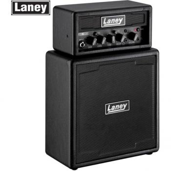 Laney Ironheart Mini Stack 6W Black Guitar Amplifier with Stereo Delay