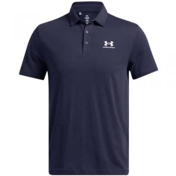 Under Armour Icon Loose Polo Shirt - Navy Blue - Male - Size: M
