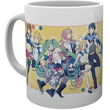 GB eye Taza Hatsune Miku Harlequin Group, cerámica, Multicolor, Unico