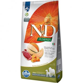 Farmina N&D Adult Medium & Maxi Calabaza, Pato y Melón Cantalupo - 24 kg