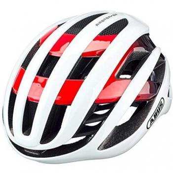 Abus AirBreaker Road Helmet White Red Size S