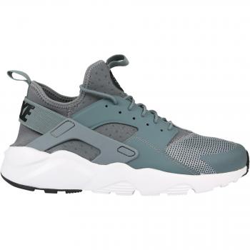 Nike Air Huarache Run Ultra, Zapatillas de Running Para Hombre, Gris / Negro / Blanco