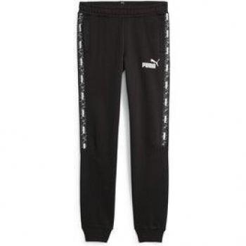 Pantalón Largo Puma Essentials Tape Camo para Niño en Negro, Talla 12 (152)
