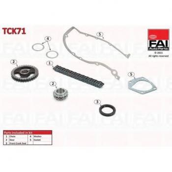 Kit de cadena de distribución FAI AutoParts TCK71