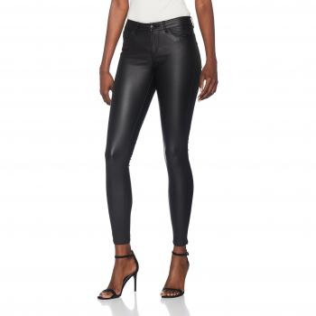 Vero Moda Vmseven NW SS Smooth Pants Noos Pantalones, Negro