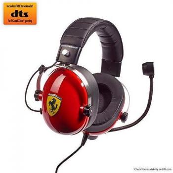 Thrustmaster T.Racing Scuderia Ferrari Edition-DTS Gaming Headset Multiplataforma