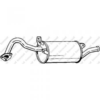 Silenciador trasero BOSAL 177-159