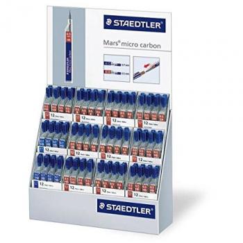 Staedtler Mars - Expositor con 144 envases de minas, multicolor