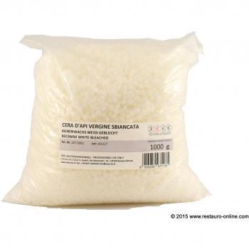 ZEUS - Cera de abejas pura blanca - 1 kg