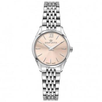 Reloj Philip Watch Mod. R8253217511 - Elegante y Sofisticado - Cuarzo Suizo - Resistente Al Agua - Esfera de Cristal Mineral - Correa de Acero Inoxidable