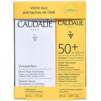 CAUDALIE VINOPERFECT RADIANCE SERUM COMPLEXION CORRECTING 30ML + GIFT BRIGHTENING FLUID SPF20
