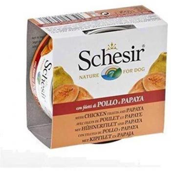 Schesir Pollo Con Papaya Para Su Mascota 150 Gr