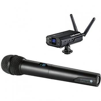Audio-Technica System 10 - Micrófono inalámbrico para cámaras con micrófono de mano
