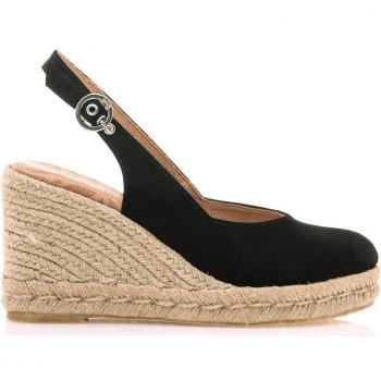 Sandalias de cuña Mustang Louisa - Negro
