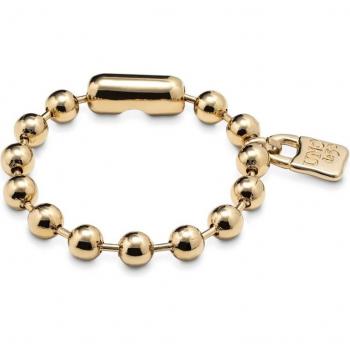 UNO de 50 - Men's Navy Collection Bracelet in Gold-Plated Metal Alloy
