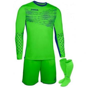 Joma - Set portero zamora ii verde flúor m/l para hombre