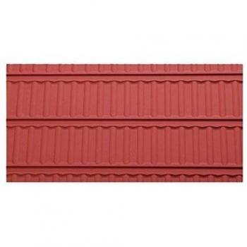 Alfombrilla de alivio de la diseño líneas Bakeware - Molde para repostería de silicona, silicona, Rojo/Marrón, 600 x 80 mm